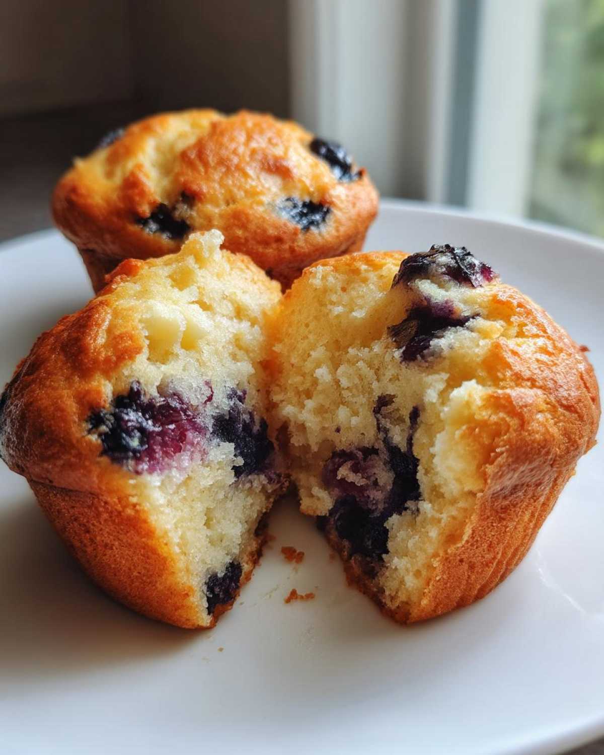 cottage cheese blueberry muffins