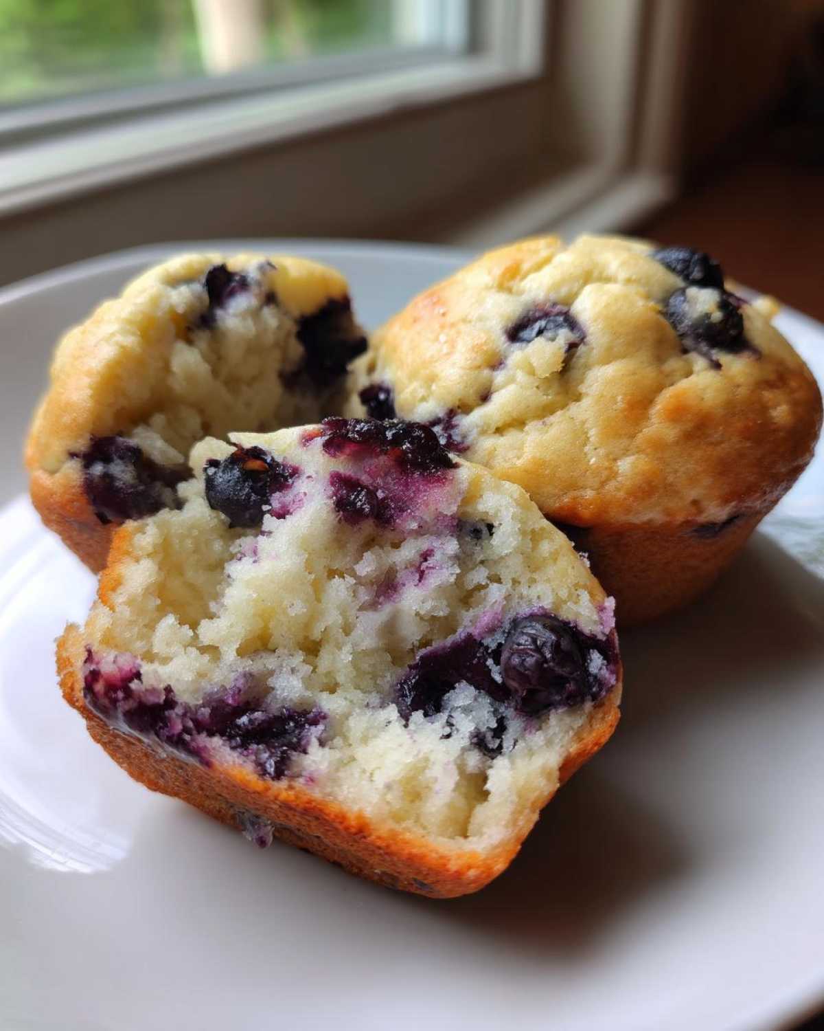 cottage cheese blueberry muffins