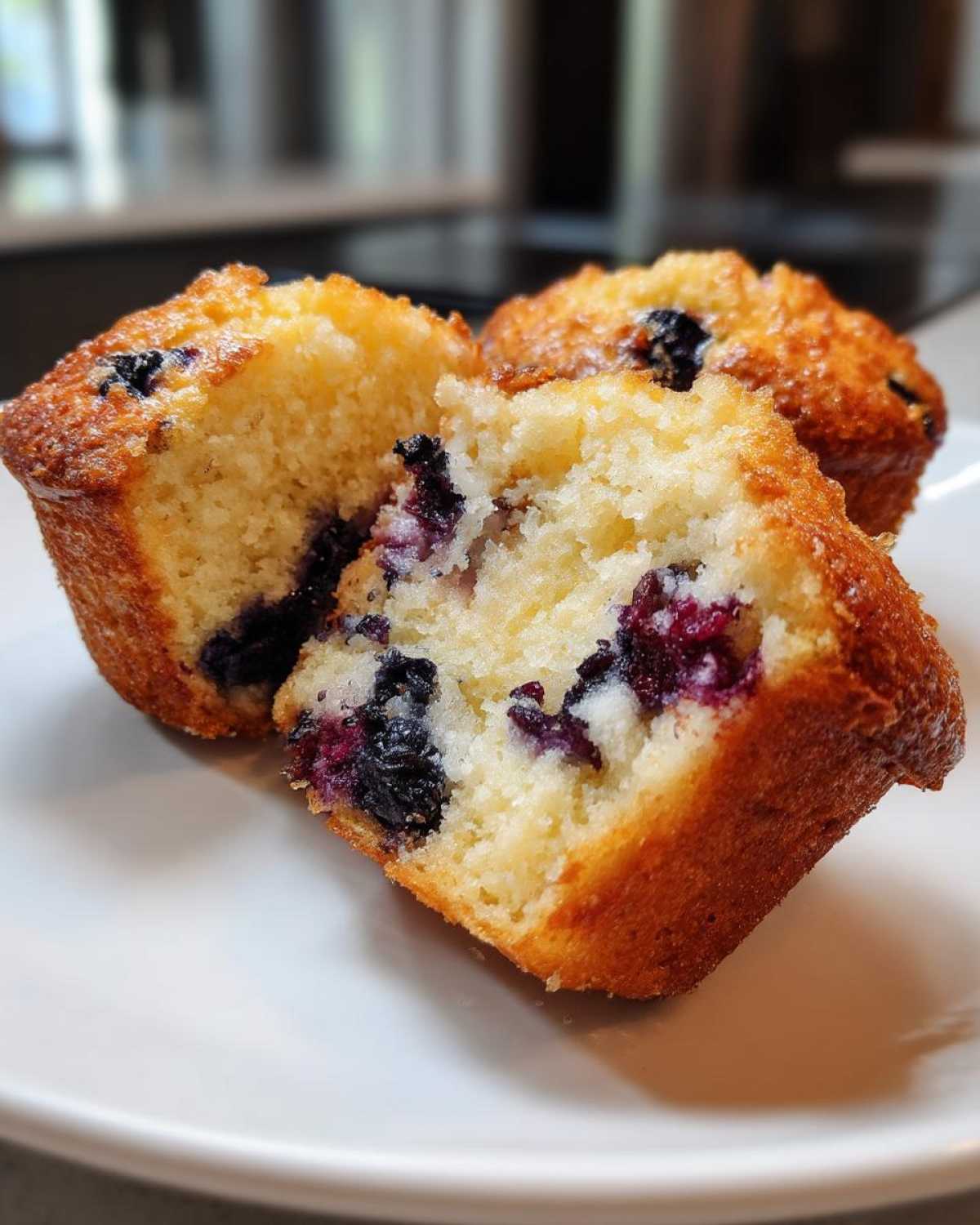 cottage cheese blueberry muffins