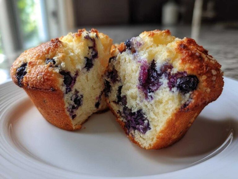 cottage cheese blueberry muffins