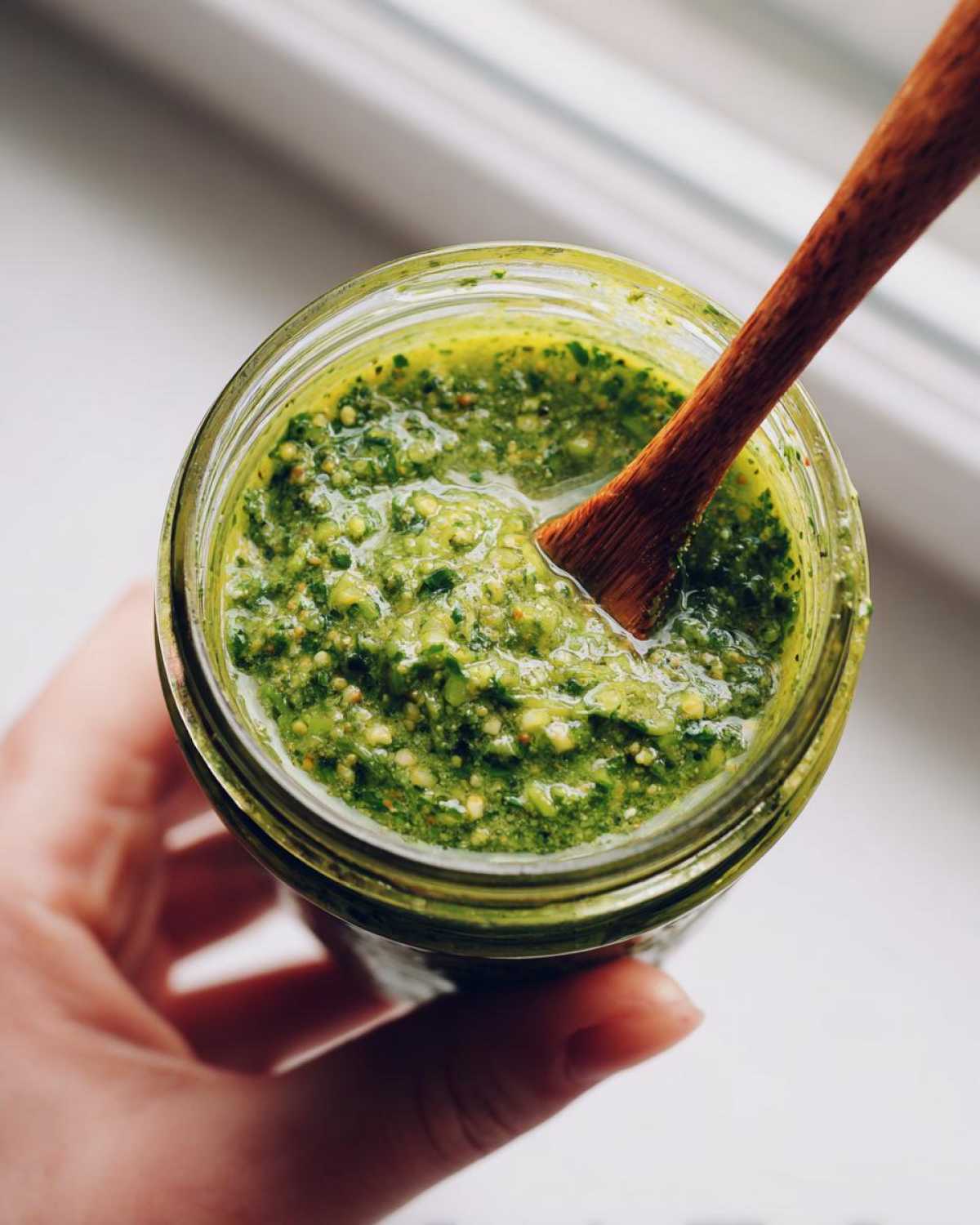 Garlic Scapes Pesto