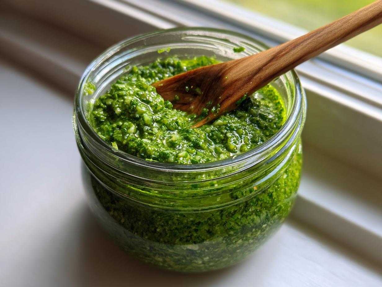 Garlic Scapes Pesto