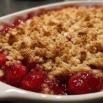 Sour Cherry Crisp