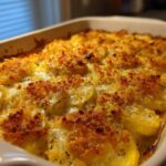 Squash Casserole with Ritz Crackers