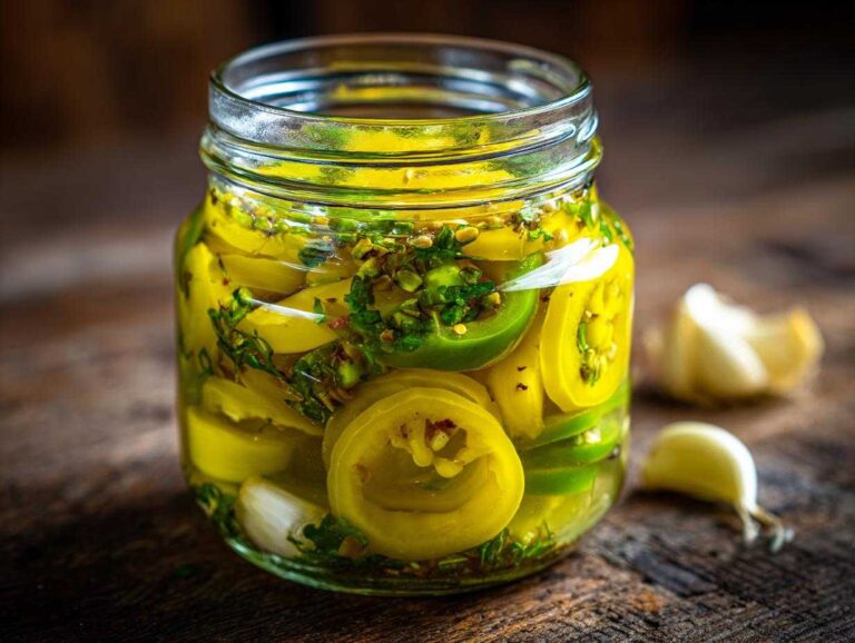 pickled banana peppers - Featured