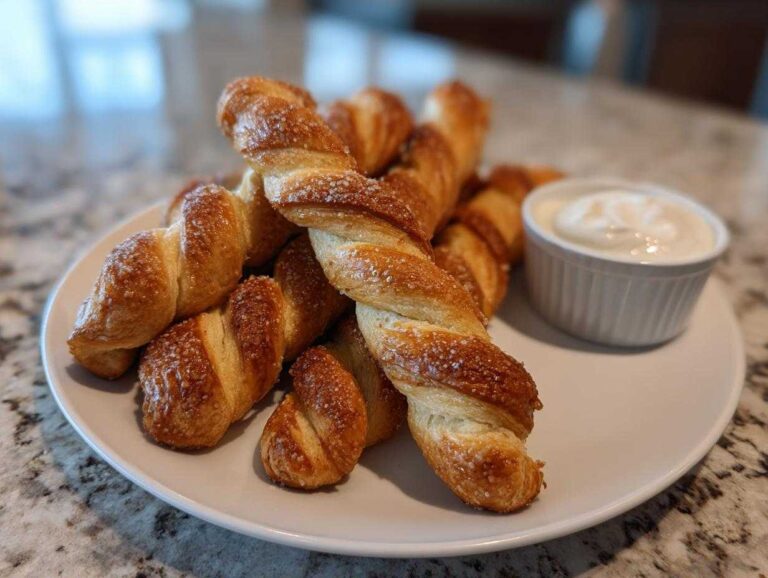 air fryer cinnamon twists - Featured