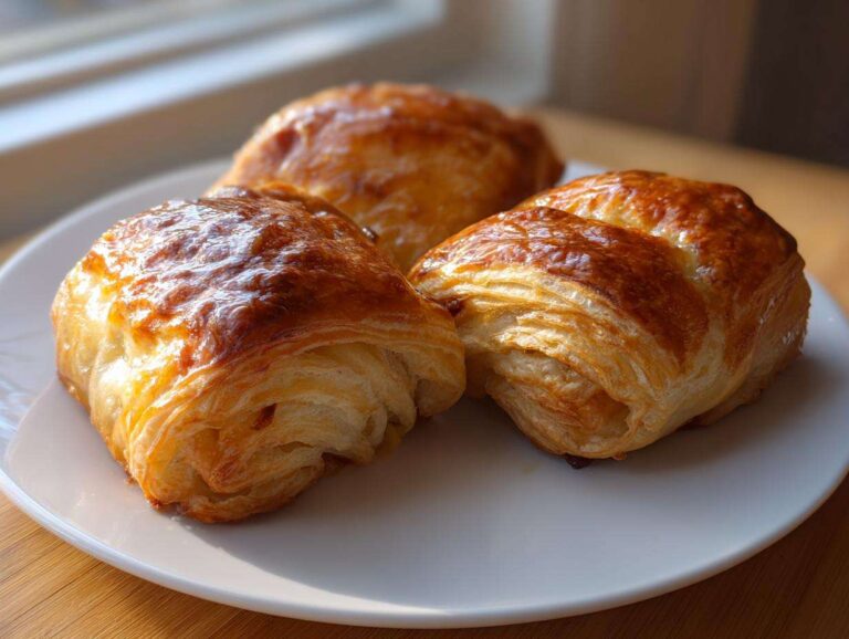 Ham and Cheese Puff Pastry Bundles - Featured